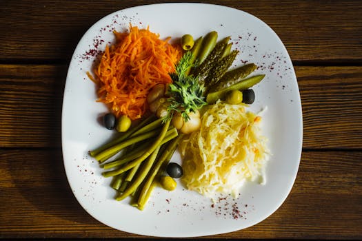 colorful salad with beans