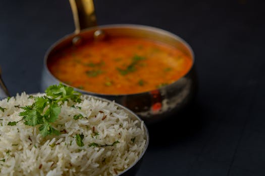 one-pot lentil curry on the stove