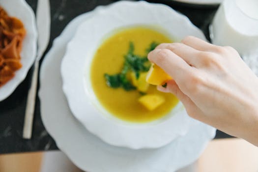 delicious lentil soup