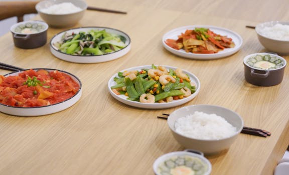 colorful vegetables on a table