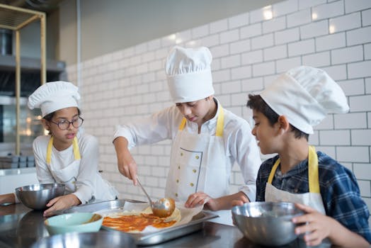 hands-on cooking class