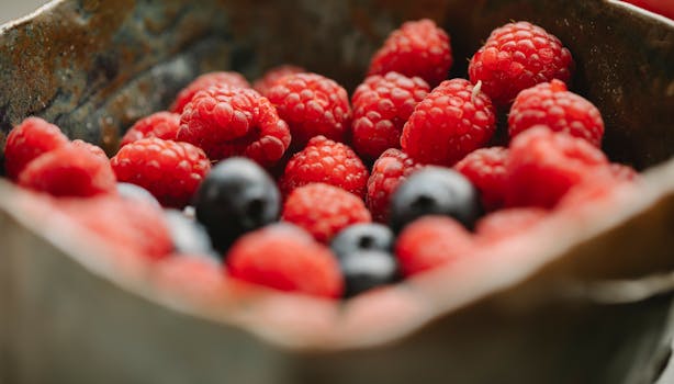 healthy protein pancakes with fruit