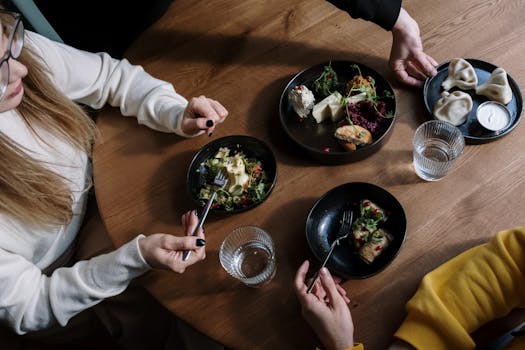 meal prep group sharing their favorite dishes