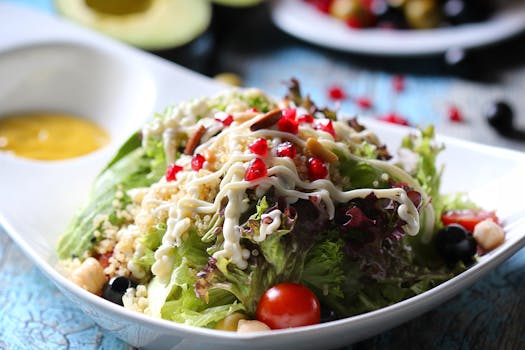 colorful quinoa salad