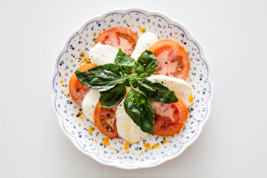 a plate filled with colorful vegetables