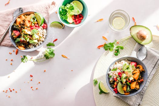 colorful array of fruits and vegetables