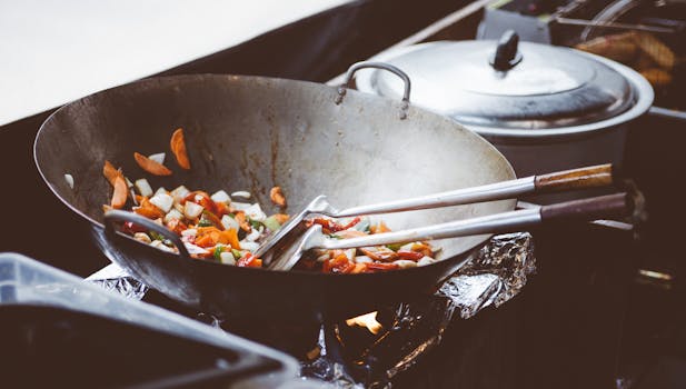 colorful chickpea stir-fry